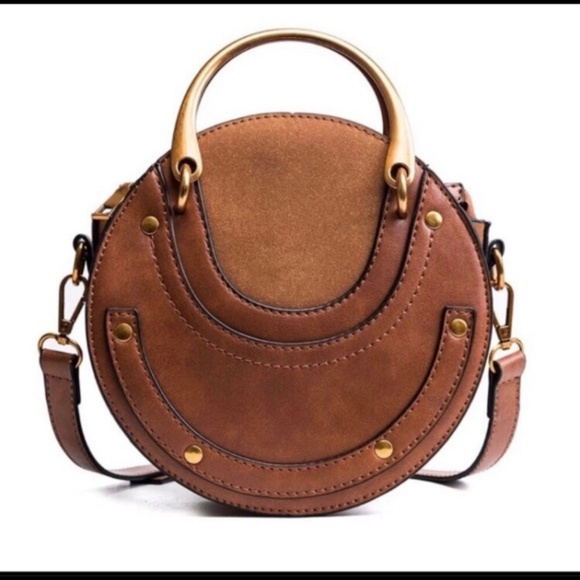 Handbags - Circle Crossbody Handbag
